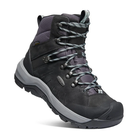 Keen Revel IV Mid Polar Boot (Women) - Black/Harbor Gray Boots - Winter - Mid Boot - The Heel Shoe Fitters