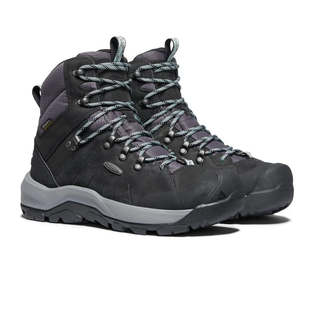 Keen Revel IV Mid Polar Boot (Women) - Black/Harbor Gray Boots - Winter - Mid Boot - The Heel Shoe Fitters