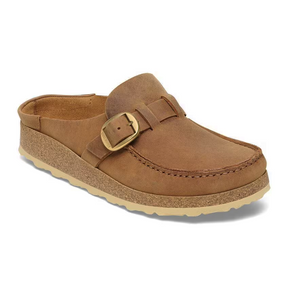 Birkenstock Buckley Oiled Leather Clog (Women) Dress-Casual - Clogs & Mules - The Heel Shoe Fitters