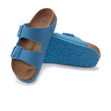 Birkenstock Arizona Vegan Slide Sandal (Women) - Sky Blue Microfiber Sandals - Slide - The Heel Shoe Fitters