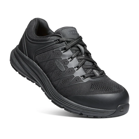 Keen Utility Vista Energy Carbon Fiber Toe Work Shoe (Men) - Black/Raven Boots - Work - Low - The Heel Shoe Fitters