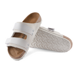 Birkenstock Uji Narrow (Women) - Antique White Sandals - Slide - The Heel Shoe Fitters