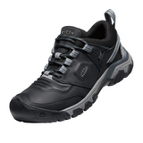 Keen Ridge Flex Waterproof Hiking Shoe (Men) - Black/Magnet Hiking - Low - The Heel Shoe Fitters