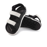 Birkenstock Tatacoa CE Backstrap Sandal (Men) - Black/White Birko-Flor Futura Sandals - Active - The Heel Shoe Fitters