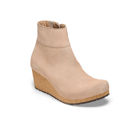 Birkenstock Ebba Boot (Women) - Warm Sand Suede Boots - Fashion - The Heel Shoe Fitters