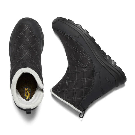 Keen Terradora II Winter Pull On Waterproof Boot (Women) - Black/Black Boots - Winter - Mid Boot - The Heel Shoe Fitters