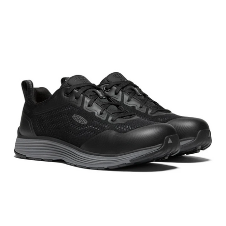 Keen Utility Sparta II ESD Aluminum Toe Work Shoe (Men) - Steel Grey/Black Boots - Work - Low - Other - The Heel Shoe Fitters