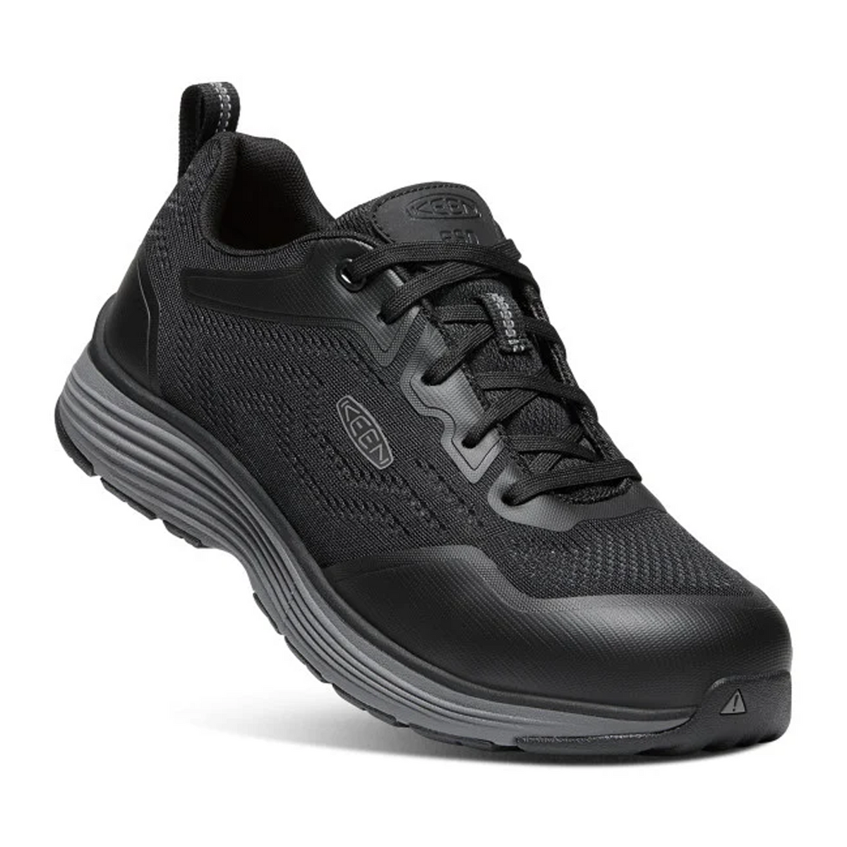 Keen Utility Sparta II ESD Aluminum Toe Work Shoe (Men) - Steel Grey/Black Boots - Work - Low - Other - The Heel Shoe Fitters