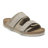 Birkenstock Uji Slide Sandal (Men) - Taupe Suede/Taupe Nubuck Sandal - Slide - The Heel Shoe Fitters