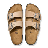 Birkenstock Arizona Rugged Slide Sandal (Women) - Tobacco Oiled Leather Sandals - Slide - The Heel Shoe Fitters