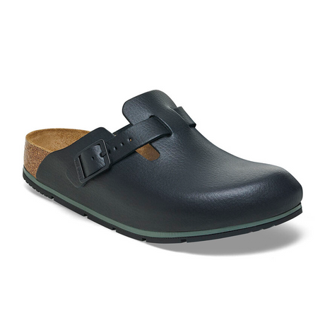Birkenstock Boston Pro Clog (Men) - Black Dress-Casual - Clogs & Mules - The Heel Shoe Fitters