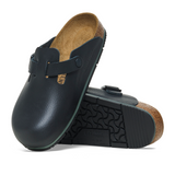 Birkenstock Boston Pro Clog (Men) - Black Dress-Casual - Clogs & Mules - The Heel Shoe Fitters
