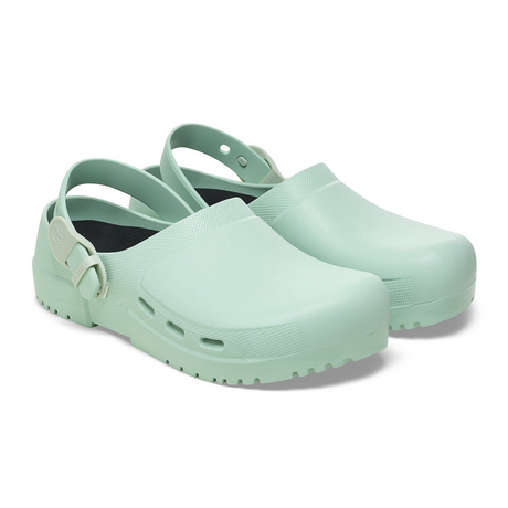 Birkenstock Birki Air 2.0 Clog (Unisex) - Matcha Dress-Casual - Clogs & Mules - The Heel Shoe Fitters