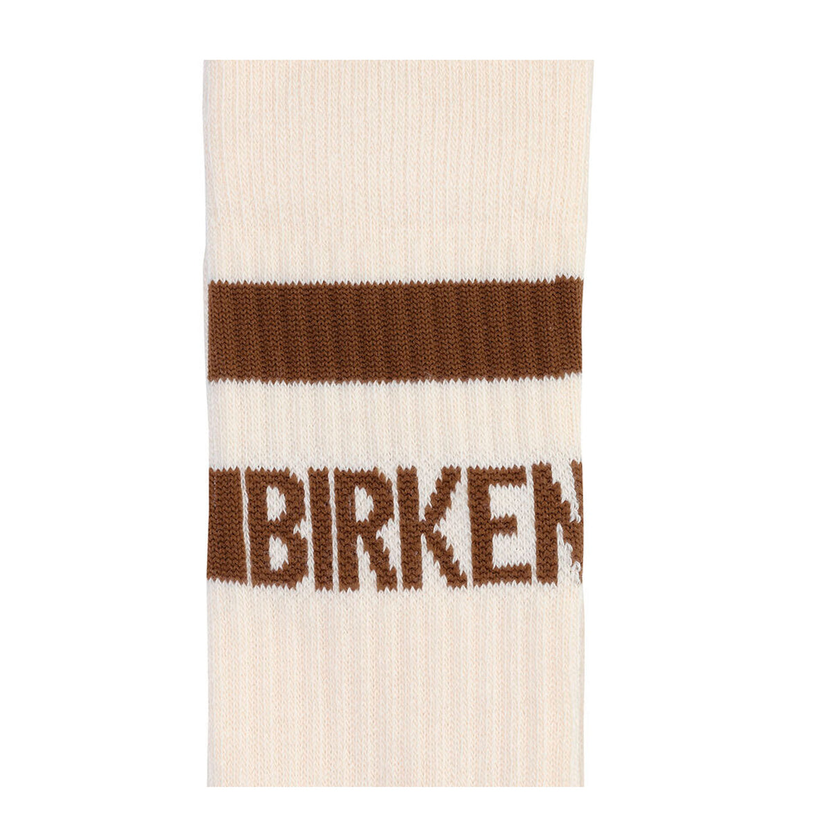 Birkenstock Cotton Stripe Crew Sock (Unisex) - Eggshell Accessories - Socks - Lifestyle - The Heel Shoe Fitters