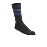 Birkenstock Cotton Stripe Crew Sock (Unisex) - Black Accessories - Socks - Lifestyle - The Heel Shoe Fitters