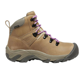 Keen Pyrenees Mid Hiking Boot (Women) - Safari/English Lavender Boots - Hiking - Mid - The Heel Shoe Fitters