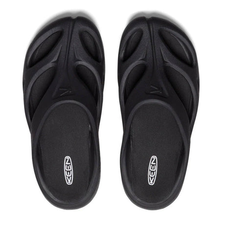 Keen Shanti Slide (Women) - Black/Dawn Blue Sandal - Slide - The Heel Shoe Fitters