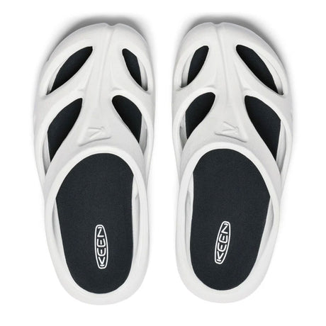 Keen Shanti Slide (Women) - White/Black Sandal - Slide - The Heel Shoe Fitters