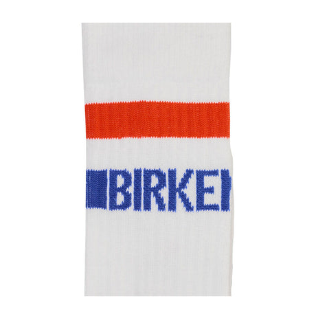 Birkenstock Cotton Crew Stripe Tennis Sock (Unisex) - White Accessories - Socks - Lifestyle - The Heel Shoe Fitters