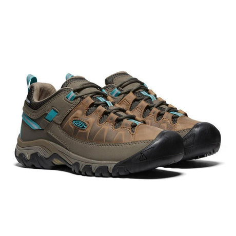 Keen Targhee III Waterproof Low Hiking Shoe (Women) - Toasted Coconut/Porcelain Hiking - Low - The Heel Shoe Fitters