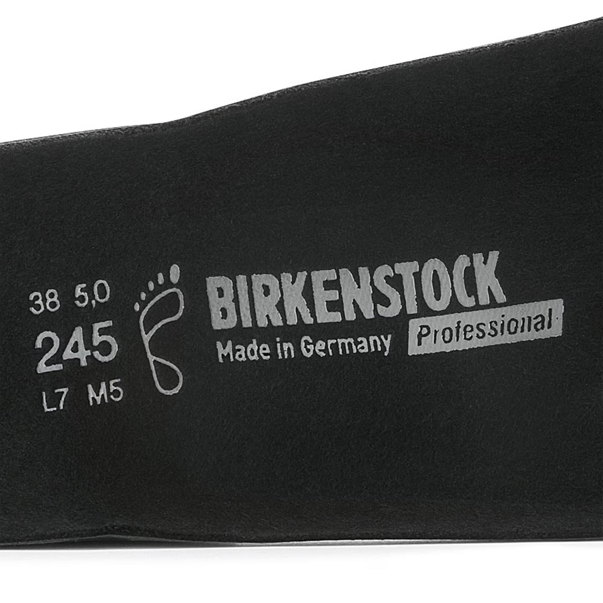 Birkenstock Profi-Super-Birki Replacement Footbed (Unisex) - Black