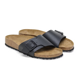 Birkenstock Catalina Narrow Slide Sandal (Women) - Black Birko-Flor Sandal - Slide - The Heel Shoe Fitters