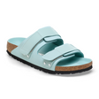 Birkenstock Uji Hex Sandal (Women) - High Shine Surf Green Sandals - Slide - The Heel Shoe Fitters