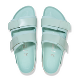 Birkenstock Uji Hex Sandal (Women) - High Shine Surf Green Sandals - Slide - The Heel Shoe Fitters