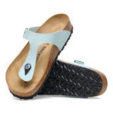 Birkenstock Gizeh Sandal (Women) - Graceful Surf Green Birko-Flor Sandals - Thong - The Heel Shoe Fitters