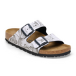 Birkenstock Arizona Narrow Slide Sandal (Women) - Marble Black Birko-Flor Sandals - Slide - The Heel Shoe Fitters