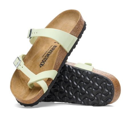 Birkenstock Mayari Sandal (Women) - Faded Lime Nubuck Sandals - Thong - The Heel Shoe Fitters