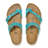 Birkenstock Mayari Sandal (Women) - Biscay Bay Oiled Leather Sandals - Thong - The Heel Shoe Fitters