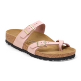 Birkenstock Mayari Sandal (Women) - Soft Pink Nubuck Sandals - Thong - The Heel Shoe Fitters