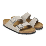 Birkenstock Arizona Slide Sandal (Men) - Dotted Stone Coin Suede Sandals - Slide - The Heel Shoe Fitters