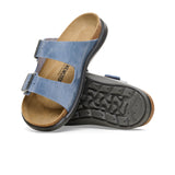 Birkenstock Arizona Rugged Slide Sandal (Men) - Elemental Blue Oiled Leather Sandals - Slide - The Heel Shoe Fitters