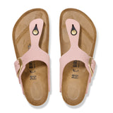 Birkenstock Gizeh Big Buckle Sandal (Women) - Soft Pink Nubuck Sandals - Thong - The Heel Shoe Fitters