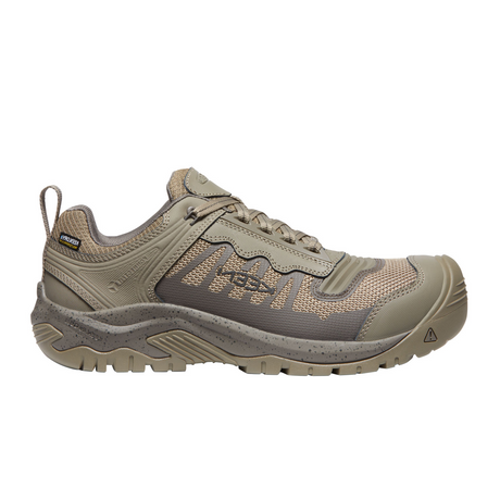 Keen Utility Reno KBF Waterproof Carbon Fiber Toe Work Shoe (Men) - Brindle/Morel Boots - Work - Low - Other - The Heel Shoe Fitters