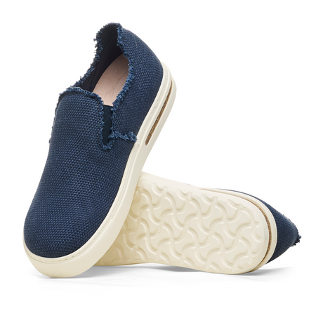 Birkenstock Bend Deconstructed Slip On Sneaker (Men) - Midnight Canvas Athletic - Casual - Slip On - The Heel Shoe Fitters