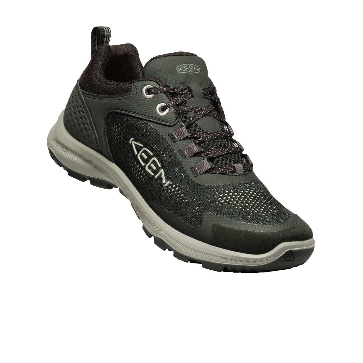 Keen Terradora Speed Hiking Shoe (Women) - Black/Drizzle Hiking - Low - The Heel Shoe Fitters