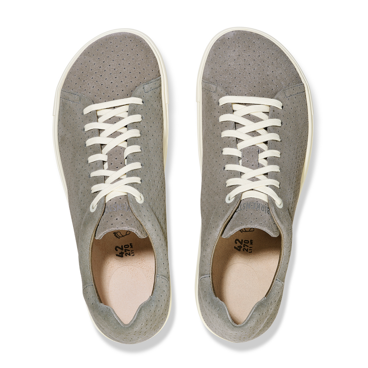 Birkenstock Bend Sneaker (Men) - Dotted Stone Coin Suede Athletic - Casual - Lace Up - The Heel Shoe Fitters