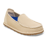 Birkenstock Utti Slip On (Men) - Sandcastle Canvas Dress Casual - Slip On - The Heel Shoe Fitters