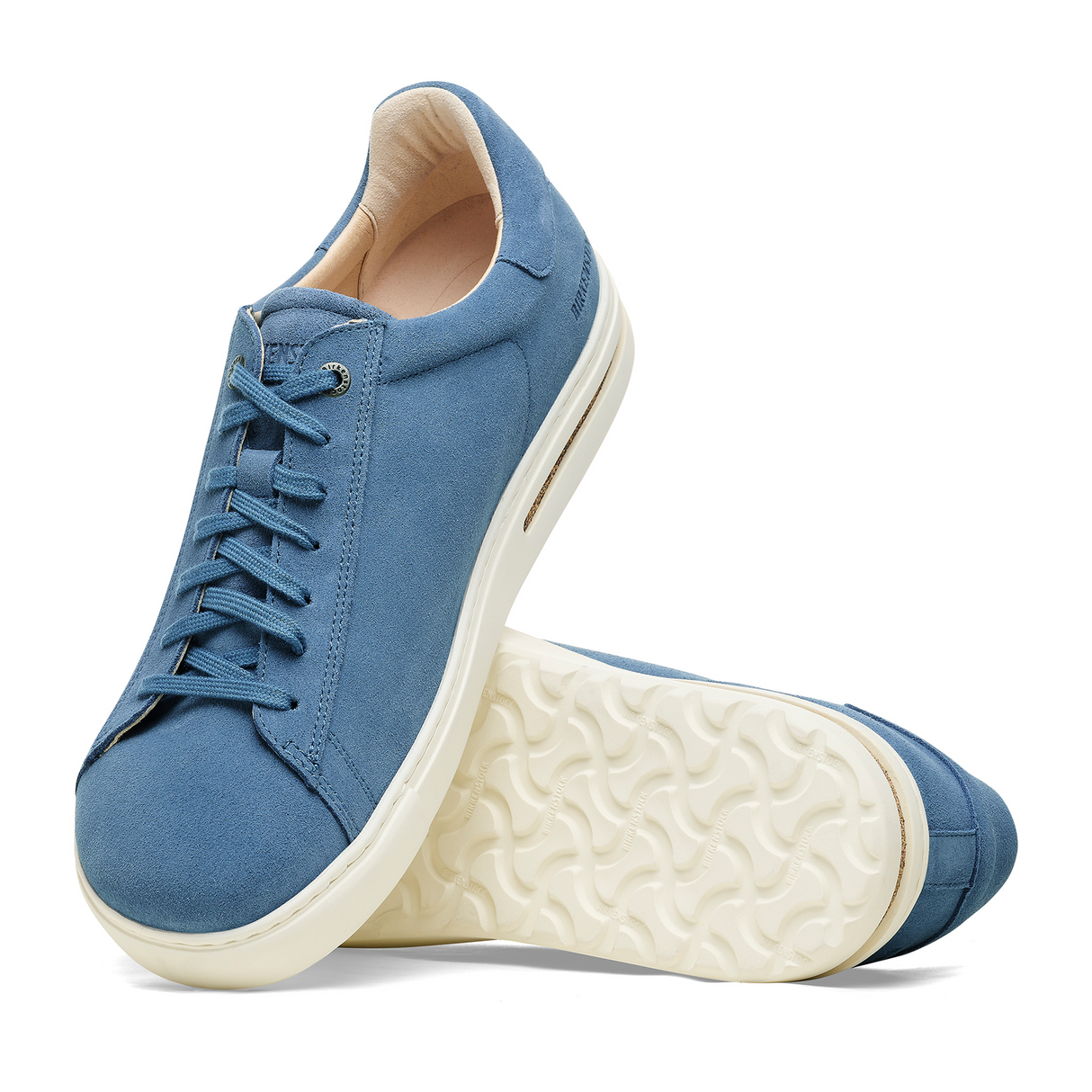 Birkenstock Bend Sneaker (Women) - Elemental Blue Suede Athletic - Casual - Lace Up - The Heel Shoe Fitters