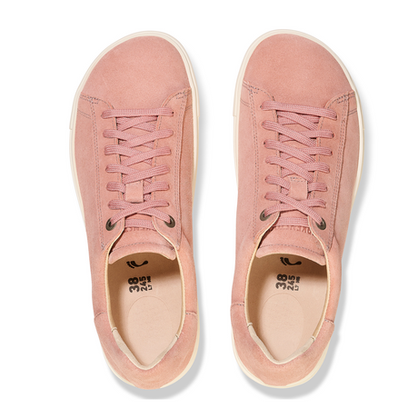 Birkenstock Bend Sneaker (Women) - Pink Clay Suede Athletic - Casual - Lace Up - The Heel Shoe Fitters