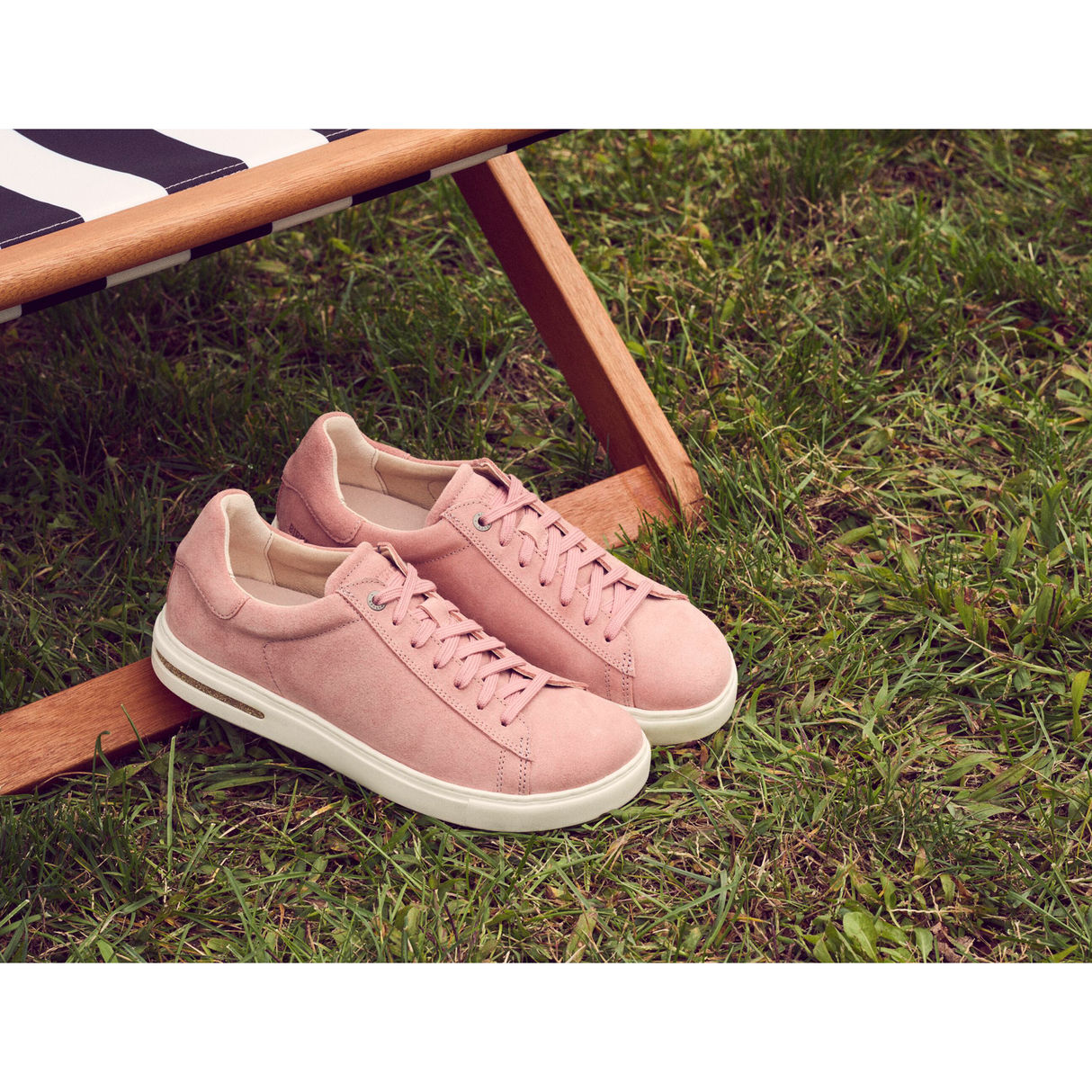 Birkenstock Bend Sneaker (Women) - Pink Clay Suede Athletic - Casual - Lace Up - The Heel Shoe Fitters