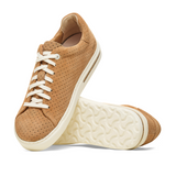 Birkenstock Bend Sneaker (Women) - Dotted New Beige Suede Athletic - Casual - Lace Up - The Heel Shoe Fitters