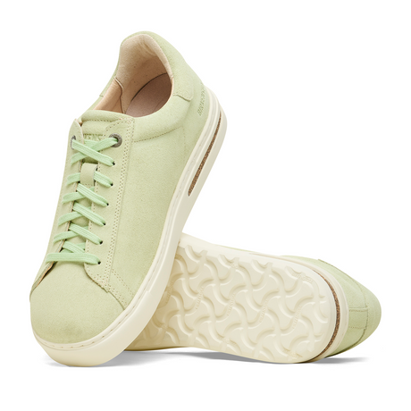 Birkenstock Bend Sneaker (Women) - Faded Lime Suede Athletic - Casual - Lace Up - The Heel Shoe Fitters