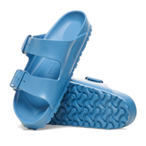 Birkenstock Arizona EVA Narrow Slide Sandal (Women) - Elemental Blue Sandals - Slide - The Heel Shoe Fitters