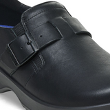 Birkenstock Caris Pro Slip On (Women) - Black Boots - Work - Low - The Heel Shoe Fitters