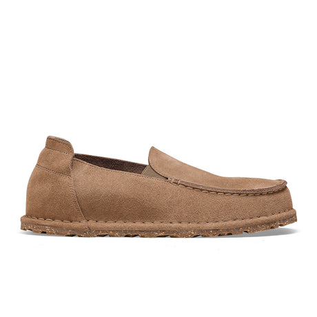 Birkenstock Utti Slip On (Men) - Taupe Suede Dress-Casual - Slip Ons - The Heel Shoe Fitters