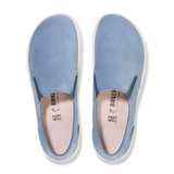 Birkenstock Oswego Slip On Sneaker (Men) - Elemental Blue Suede Athletic - Casual - Slip On - The Heel Shoe Fitters